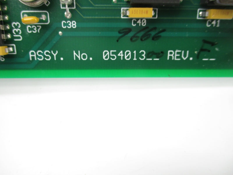 MEASUREX 05401300 REV. F UNMP