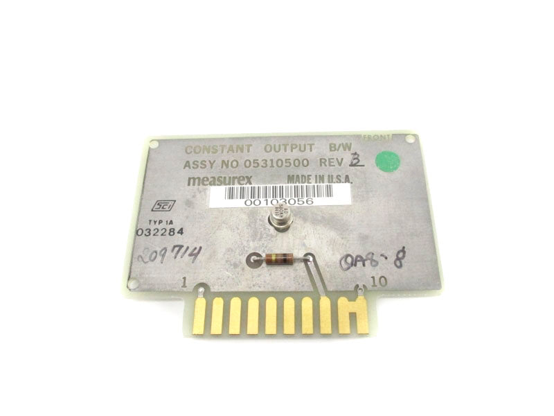 MEASUREX 05310500 REV. B UNMP