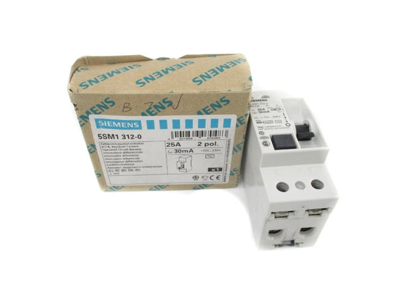 SIEMENS 5SM1312-0 125-230V 25A NSMP