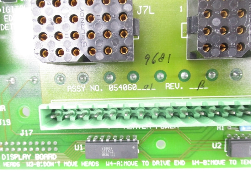 MEASUREX 05406001 REV. B UNMP