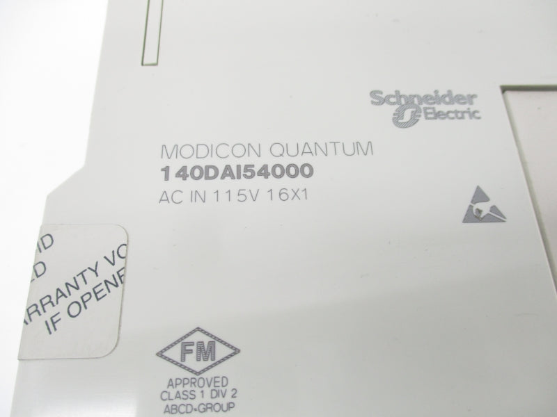 SCHNEIDER AUTOMATION 140DAI54000 115VAC (AS PICTURED1) UNMP