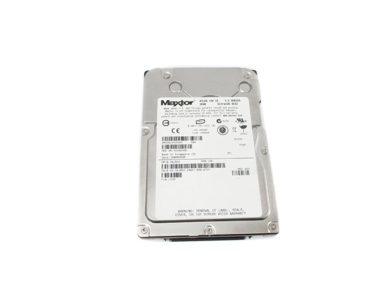 MAXTOR 0XJ652 SER. 3.5 F/W JT00 NSNP