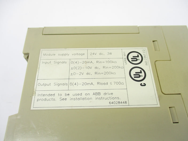 ABB NAIO-03 24VDC UNMP
