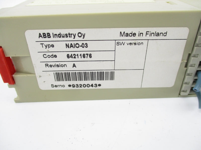 ABB NAIO-03 24VDC UNMP