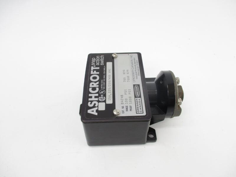 ASHCROFT WE24BAP B424B 480VAC 15A 100PSI NSMP