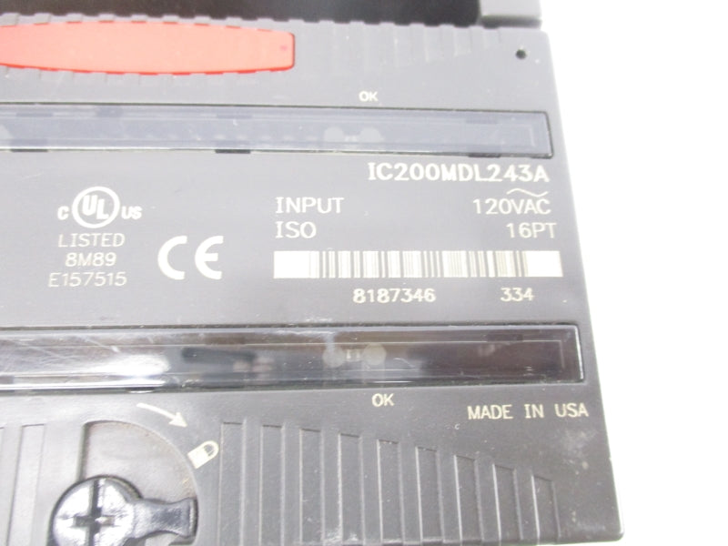 FANUC IC200MDL243A 120VAC NSNP