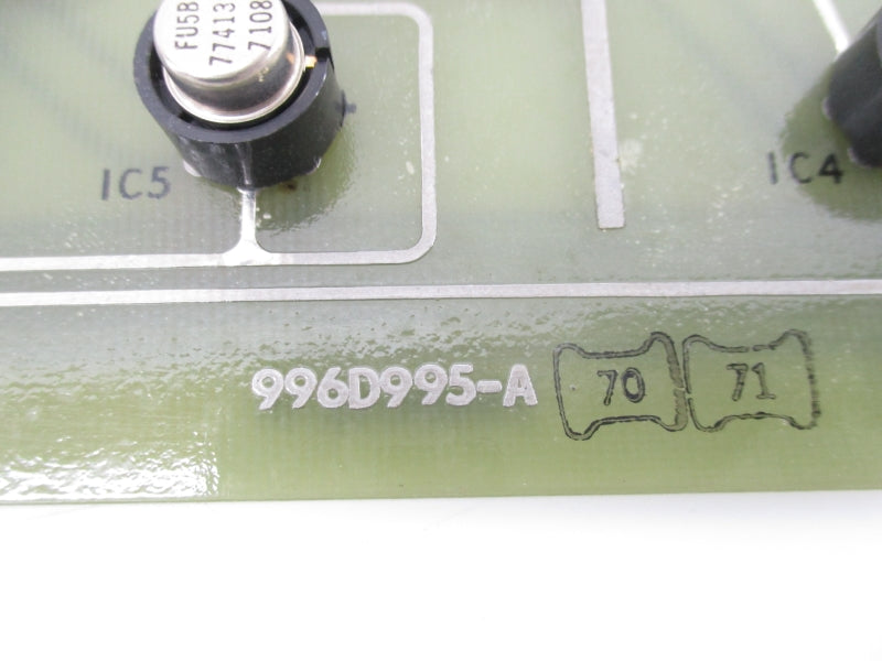 GENERAL ELECTRIC 996D996G3 996D995-A UNMP