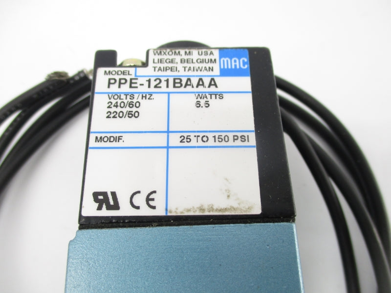 MAC PPE-121BAAA 220/240V 25-150PSI NSNP