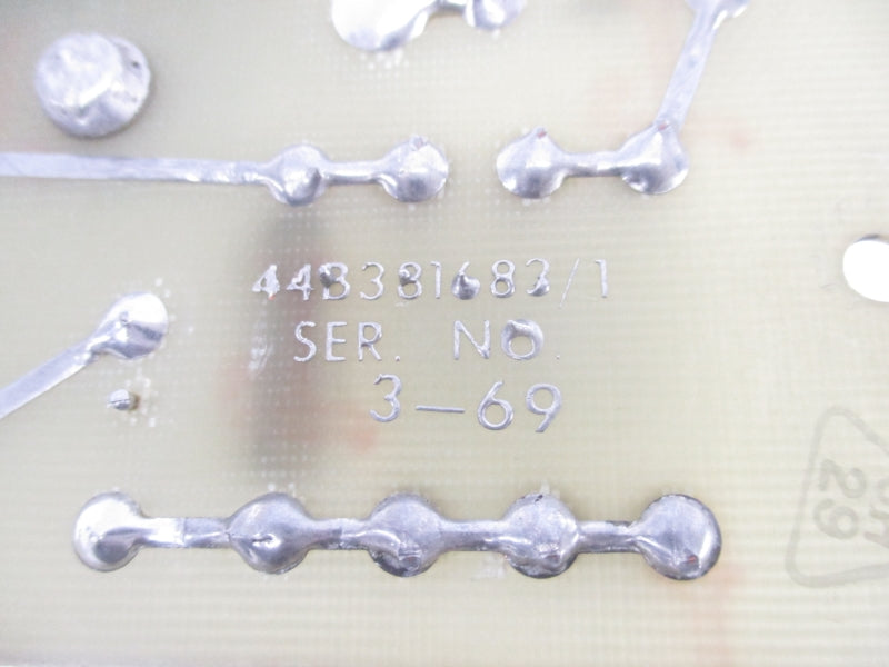 GENERAL ELECTRIC 44B381683/1 UNMP