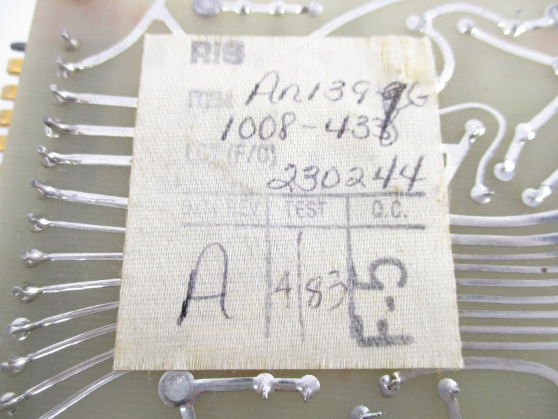 RIS 1008-437 AN139 REV. A UNMP