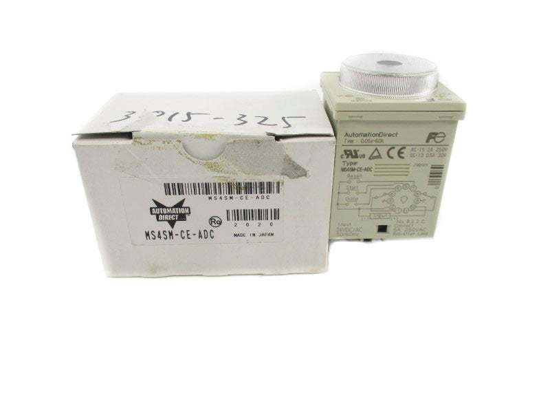 AUTOMATION DIRECT MS4SM-CE-ADC 24VDC/AC 5A 0.05S-60H NSMP