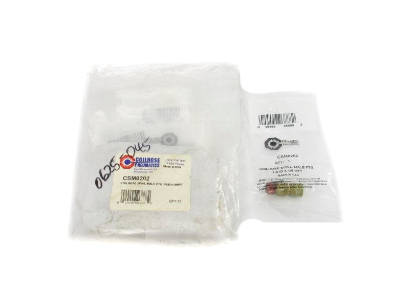 COILHOSE PNEUMATICS CSM0202 1/8" (PKG OF 12) NSMP