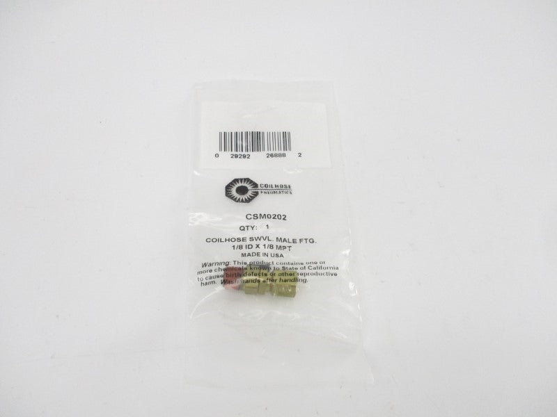 COILHOSE PNEUMATICS CSM0202 1/8" (PKG OF 12) NSMP