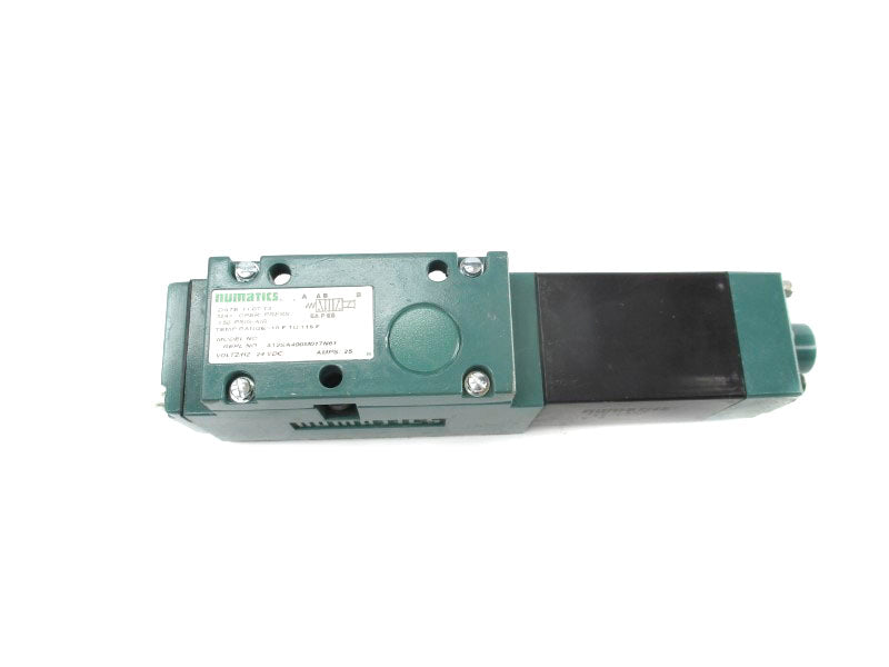 NUMATICS A12SA400M017N61 24VDC .25A 150PSI NSNP