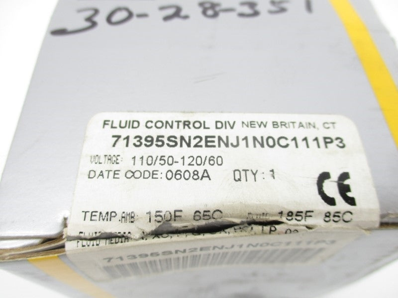 PARKER 71395SN2ENJ1N0C111P3 110/120V 250PSI NSMP