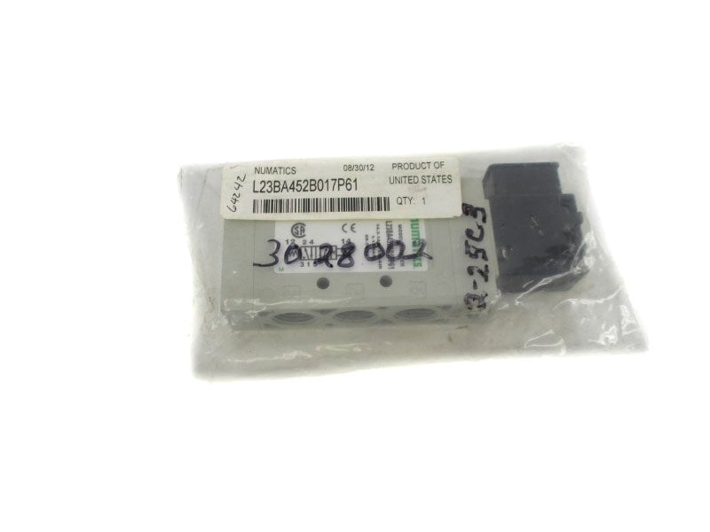 NUMATICS L23BA452B017P61 24VDC 0.15A NSMP
