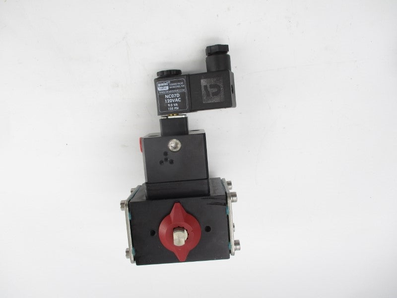 GEMINI VALVE A512 CW-C 120VAC 125PSI (AS PICTURED) NSNP