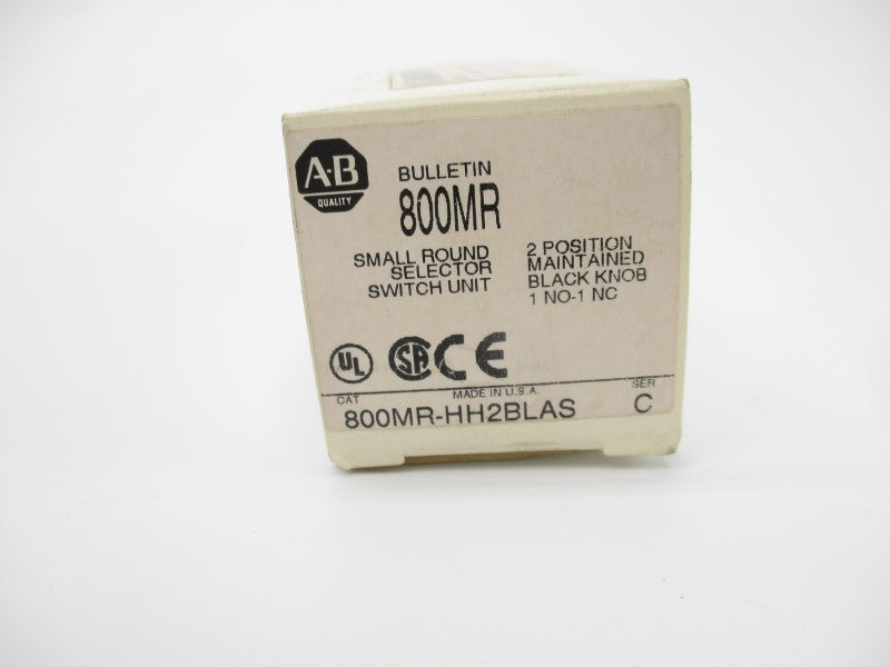 ALLEN BRADLEY 800MR-HH2BLAS SER. C 300VAC (WH) NSMP