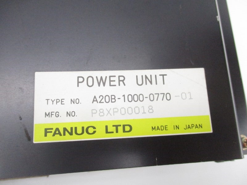 FANUC A20B-1000-0770-01 250V 7.5A NSNP