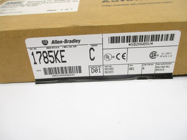 ALLEN BRADLEY 1785-KE SER. C 5VDC 1.2A F/W A NSMP