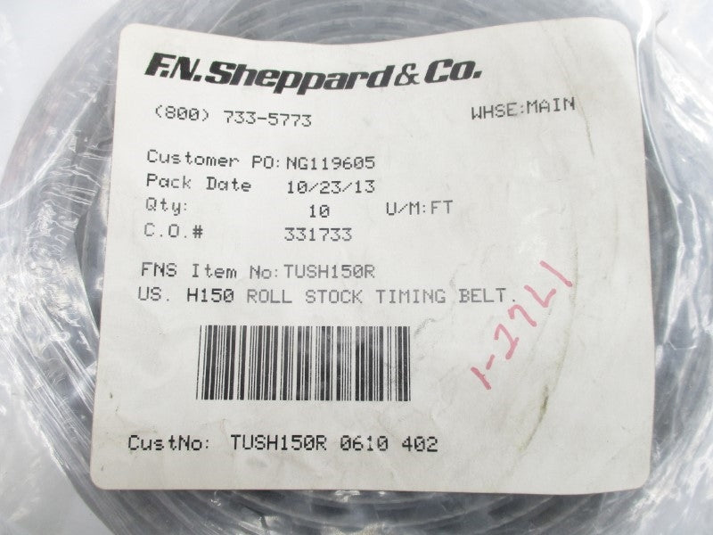 F.N.SHEPPARD TUSH150R NSMP