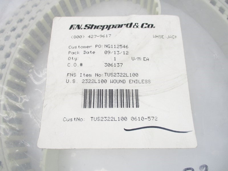 F.N.SHEPPARD TUS2322L100 NSMP