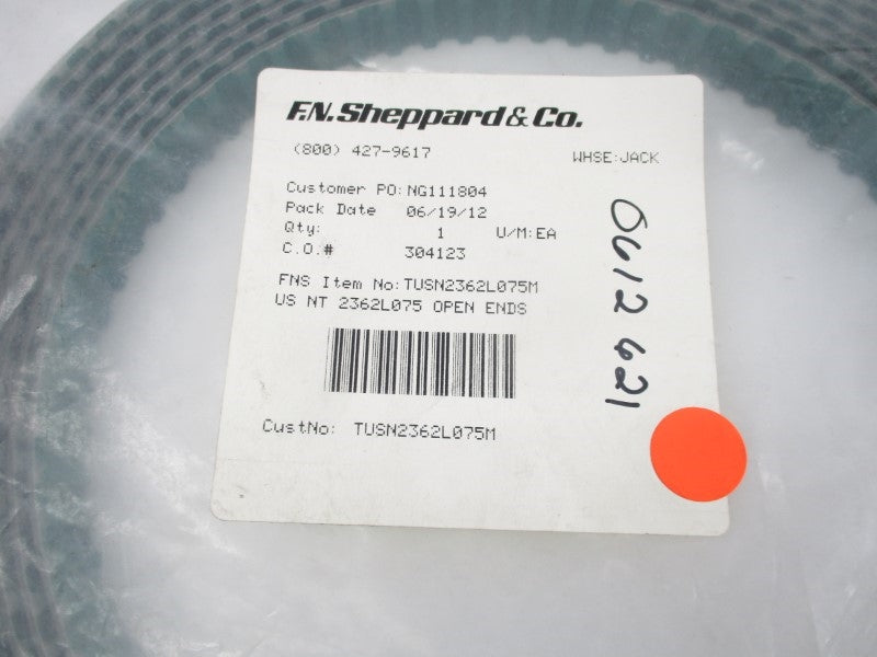 F.N.SHEPPARD TUSN2362L075M NSMP