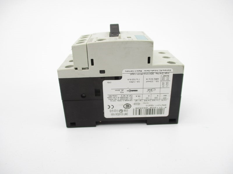 SIEMENS 3RV1011-1BA10 690V 1.4-2A NSNP