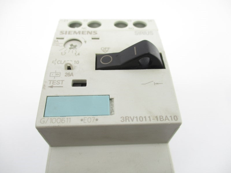 SIEMENS 3RV1011-1BA10 690V 1.4-2A NSNP