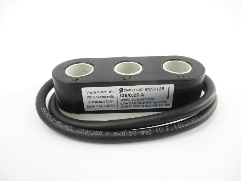 CIRCUTOR MC3-125 M73122 125V 0.25A NSMP