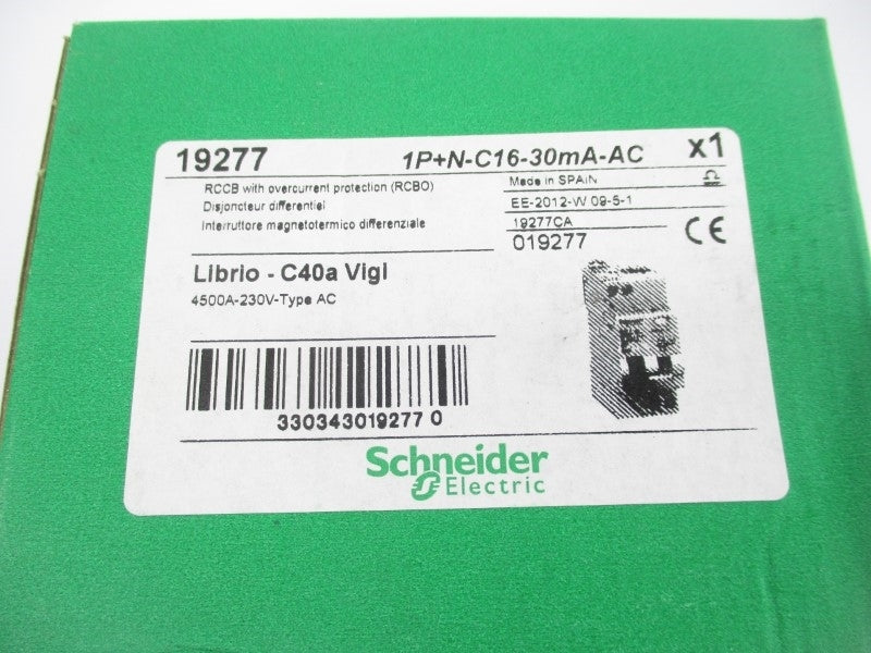 SCHNEIDER ELECTRIC 19277 230V 16A NSMP