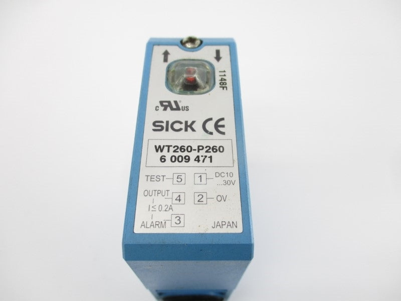 SICK WT260-P260 6009471 10-30VDC 0.2A NSNP