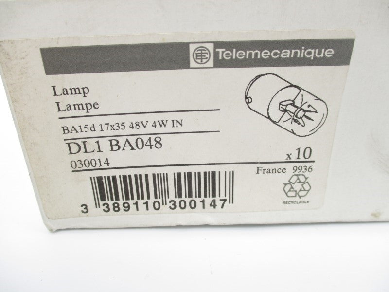TELEMECANIQUE DL1BA048 48V (PKG OF 10) NSMP
