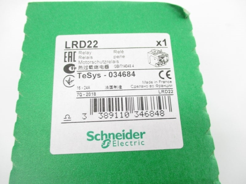 SCHNEIDER ELECTRIC LRD22 16-24A NSFS
