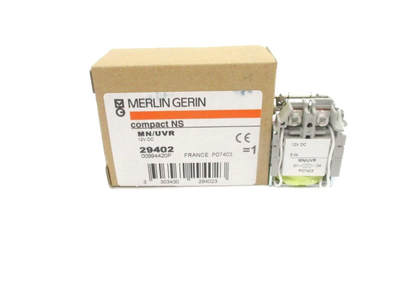 MERLIN GERIN MN/UVR 29402 12VDC NSMP