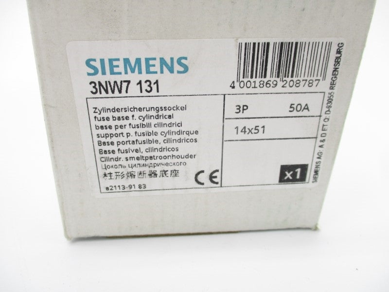 SIEMENS 3NW7131 690VAC 50A NSMP