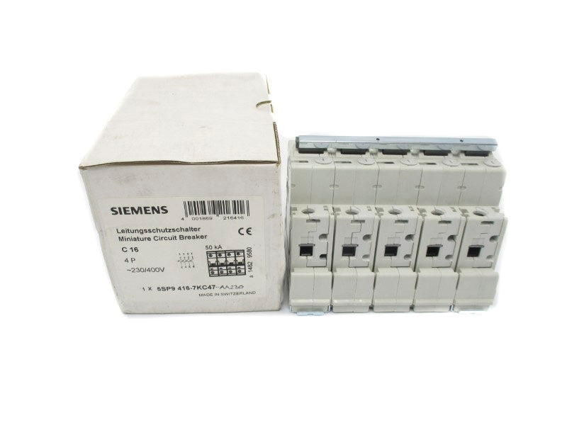 SIEMENS 5SP9416-7KC47 230/400V 16A NSMP