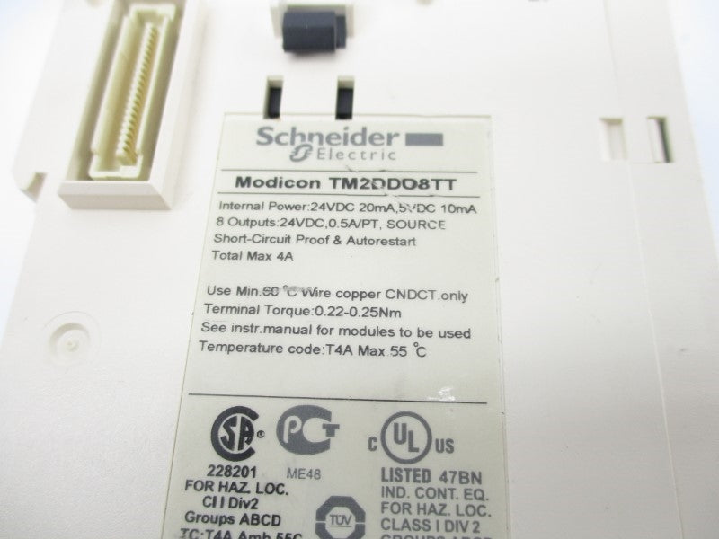 SCHNEIDER ELECTRIC TM2DDO8TT 24VDC 4A NSNP