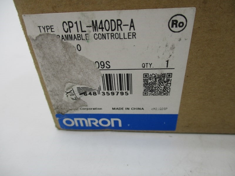 OMRON CP1L-M40DR-A 100-240VAC 20A NSMP