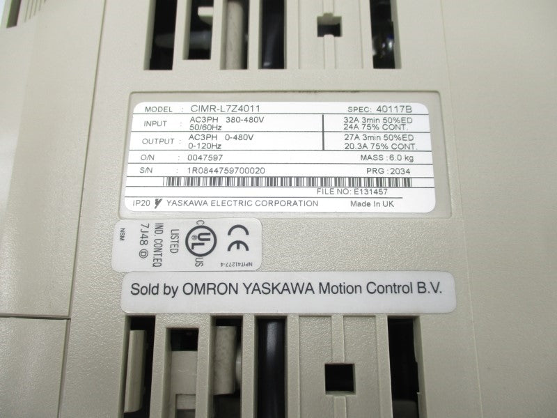 OMRON CIMR-L7Z4011 380-480V 32A NSNP