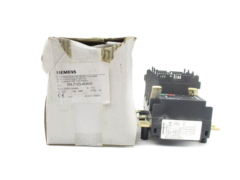 SIEMENS 3KL7123-4DA00 690V 160A NSMP