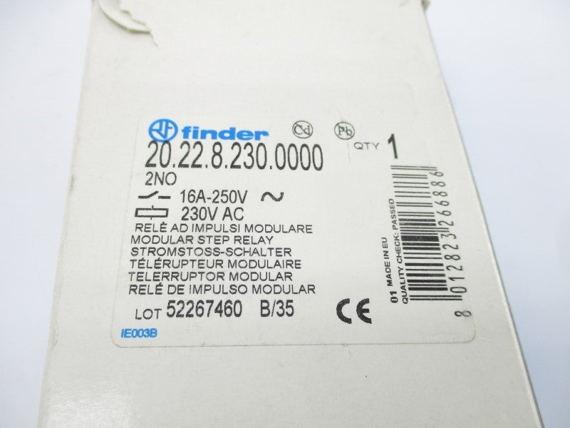 FINDER 20.22.8.230.0000 250V 16A NSMP