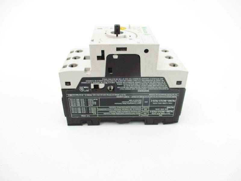 KLOCKNER MOELLER PKZM0-10 600VAC 6.3-10A (AS PICTURED) NSNP