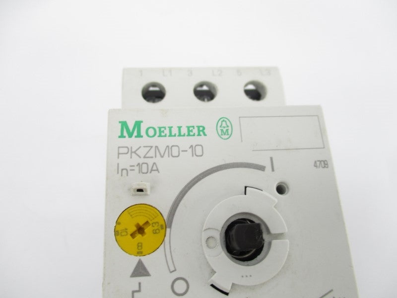KLOCKNER MOELLER PKZM0-10 600VAC 6.3-10A (AS PICTURED) NSNP