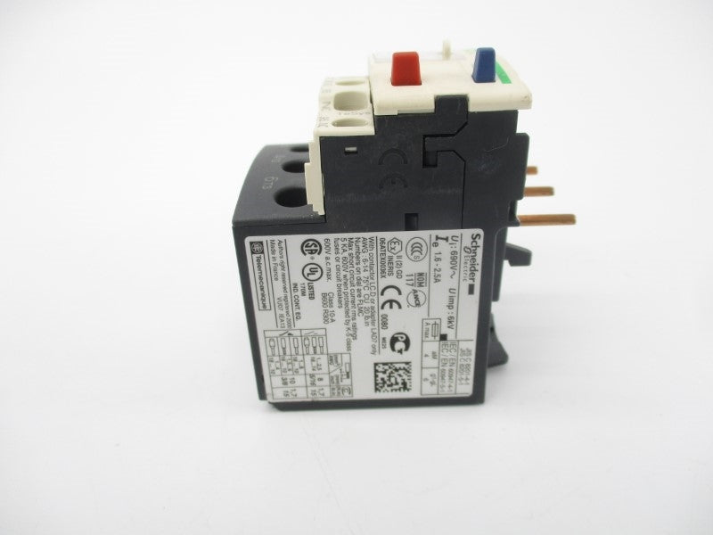 SCHNEIDER ELECTRIC LRD07 1.6-2.5A UNMP