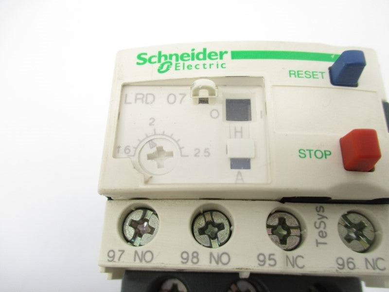 SCHNEIDER ELECTRIC LRD07 1.6-2.5A UNMP