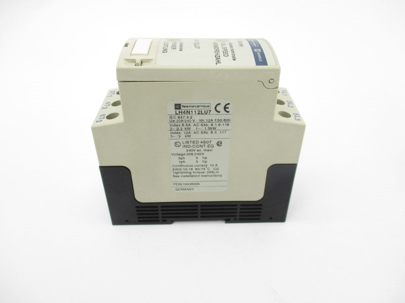TELEMECANIQUE LH4N112LU7 208-240V 12A NSMP