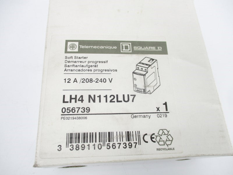 TELEMECANIQUE LH4N112LU7 208-240V 12A NSMP