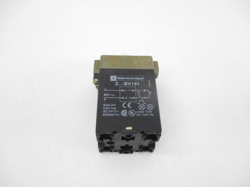 TELEMECANIQUE ZB2BV191 24V NSMP