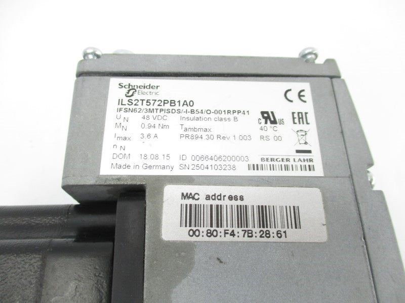 SCHNEIDER ELECTRIC ILS2T572PB1A0 48VDC 3.6A UNMP